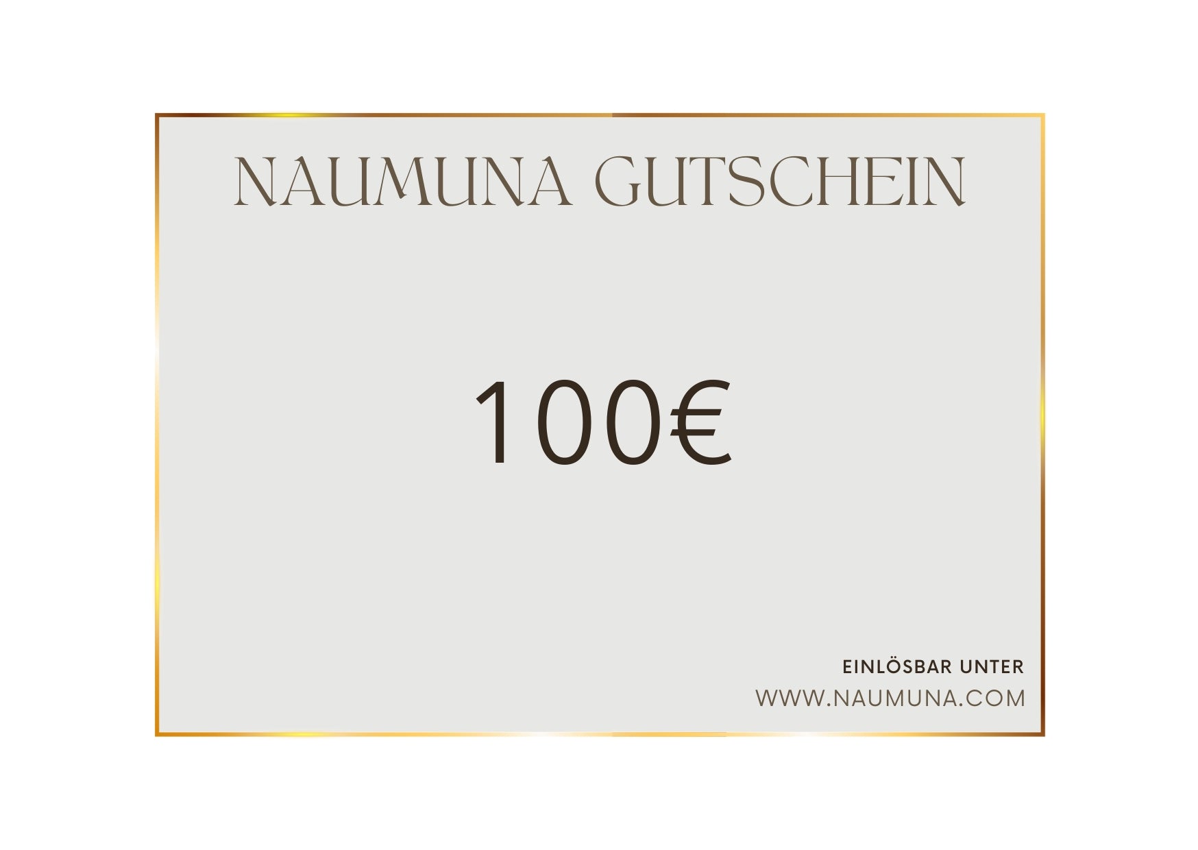 NAUMUNA Geschenkgutschein