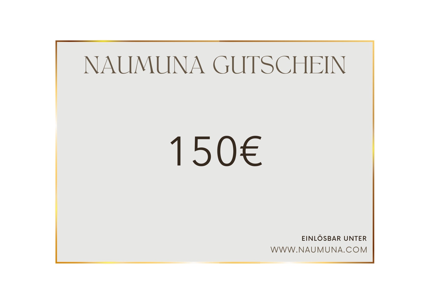 NAUMUNA Geschenkgutschein