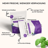 Natürliche Einschlafhilfe ohne Zucker und vegan